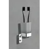 Держатель CR-D01-06 из нержавеющей стали со стаканом для зубных щеток BOCH MANN, цвет хром