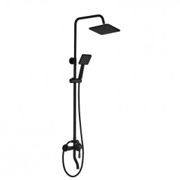 Душевая стойка ECO Quadro Black, BOCH MANN BM8427