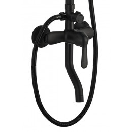 Душевая стойка ECO Quadro Black, BOCH MANN BM8427