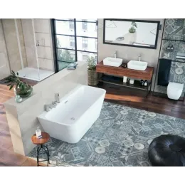 Ванна LUGANO акриловая отдельностоящая Ceruttispa (1700х750х580)