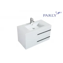 УЦЕНКАКомплект тумба подвесная с раковиной PARLY Spa БЕЛЛА (BELLA) 70 (700х480х525)