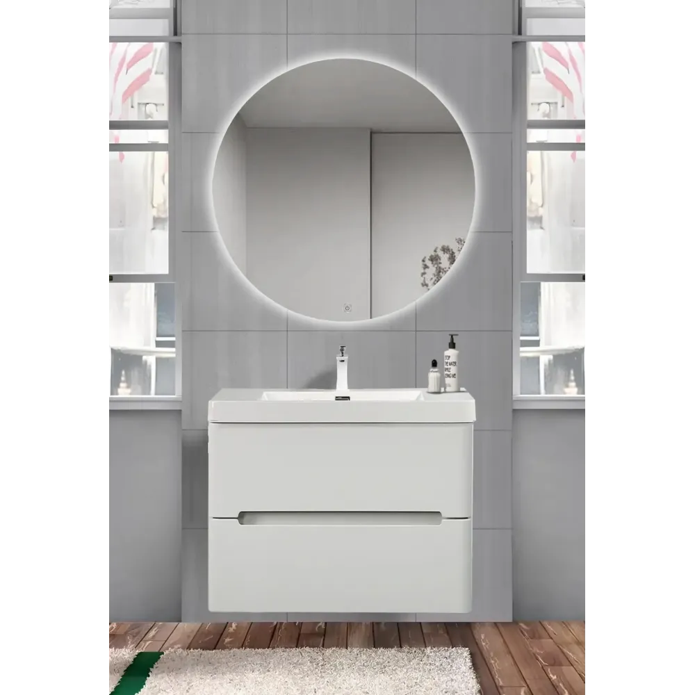 Комплект Тумба River70 подвесная с раковиной 700х480х550 PARLY Spa