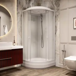 Кабина BM86F  душевая PARLY (85x85х215)