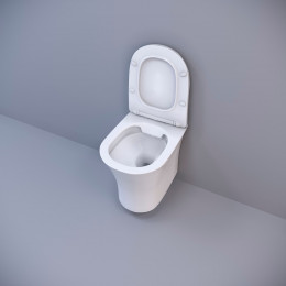 Унитаз BERNINA  Aria подвесной безободковый Ceruttispa  CT7191 (480х340х350)