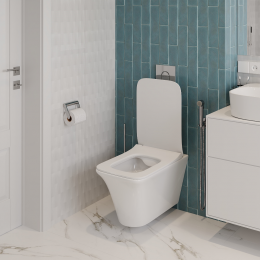 Унитаз NIVOLET Aria подвесной безободковый Ceruttispa CT7779 (495x360x350)