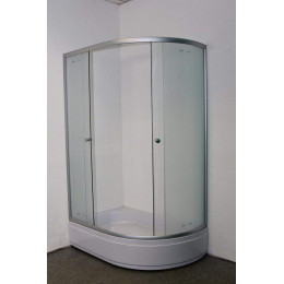 Уголок ZFM1201L душевой PARLY с поддоном (120х80х195)