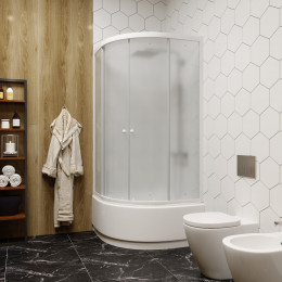 Уголок ZF90 душевой PARLY с поддоном (90х90х195)