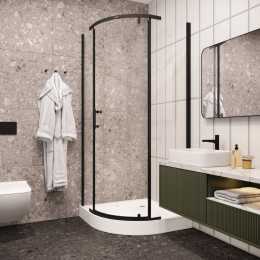 Ограждение KORRA Z90B душевое Ceruttispa без поддона (90x90x195)