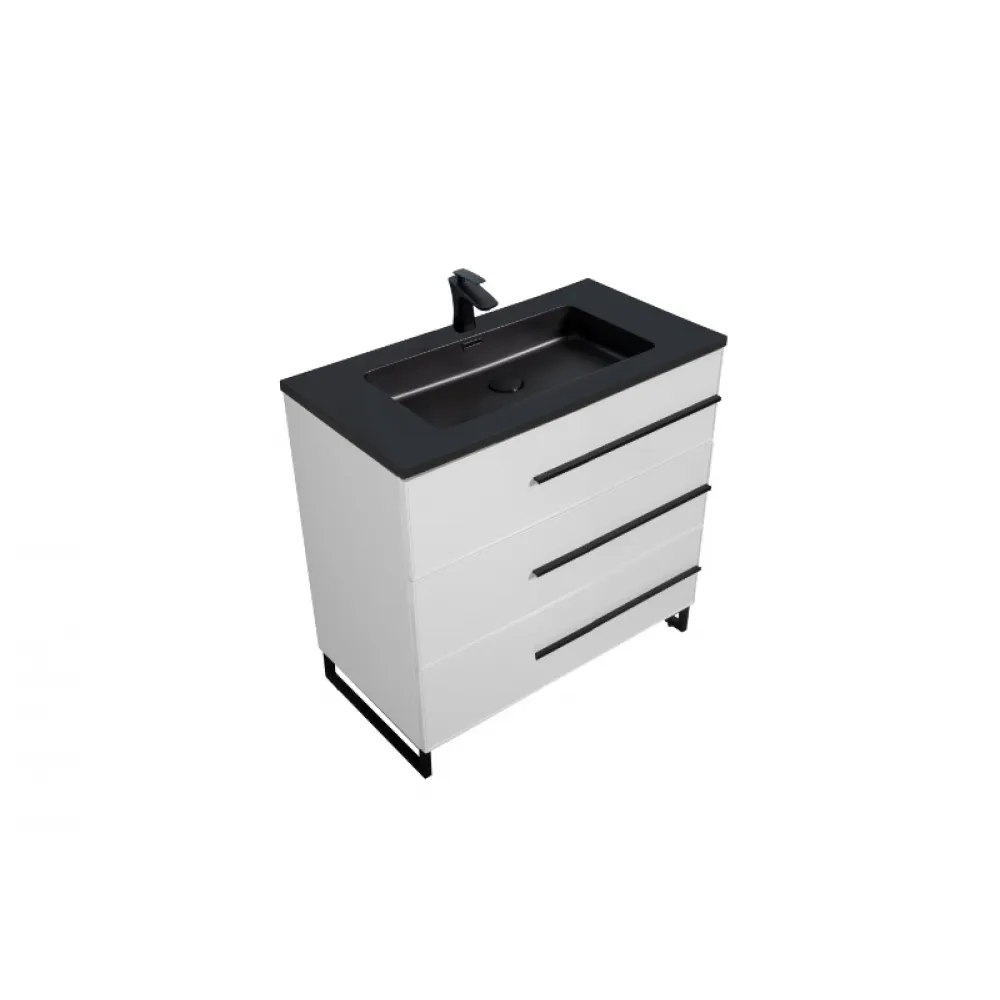 Комплект Тумба Bella-T75 напольная с раковиной 750х480х775 PARLY Spa