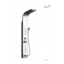 Панель душевая из нержавеющей стали, с форсунками Ceruttispa CT10403, хром, CELIA S