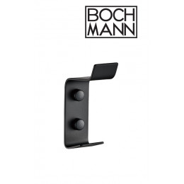 Крючок настенный CR-D01-08MB из нержавеющей стали BOCH MANN, цвет черный