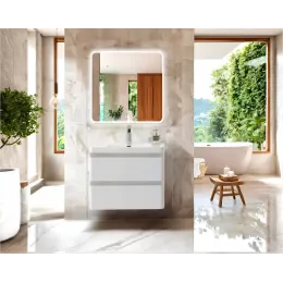 УЦЕНКА Комплект тумба подвесная с раковиной PARLY Spa ГУЧЧИ (Gucci) 60 (600х420х550)