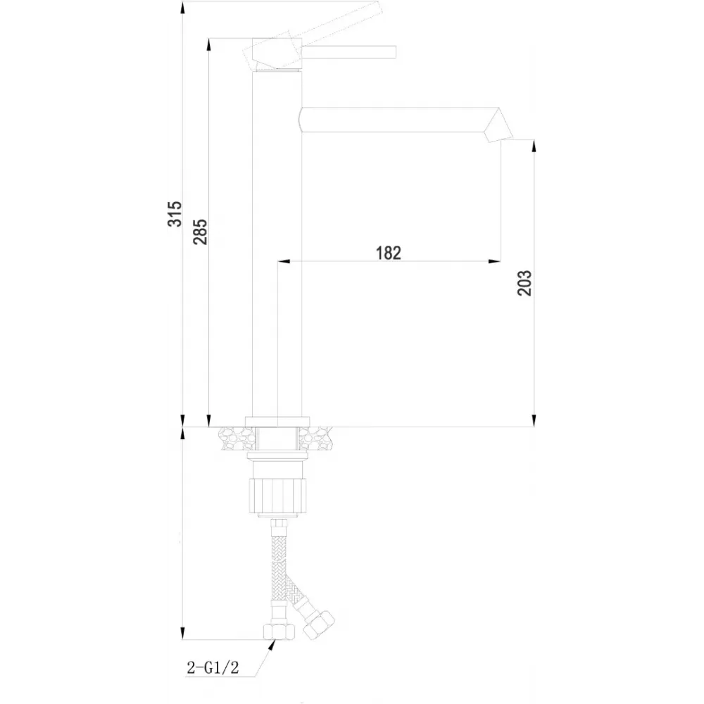 Смеситель STELLA для раковины BOCH MANN BM8600