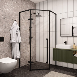 Ограждение C2A  душевое Ceruttispa без поддона (100x100x195)