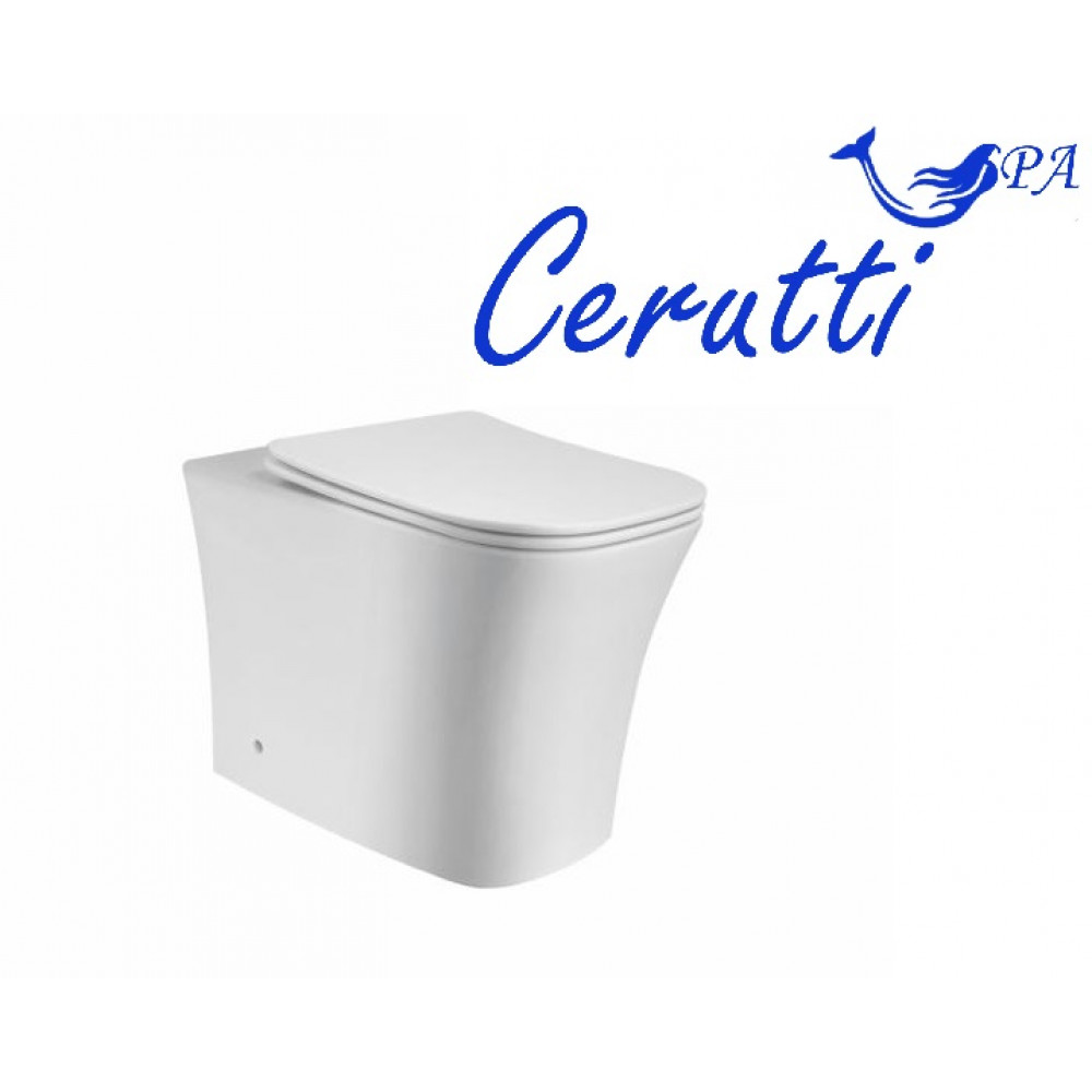 Унитаз MARMOLADA F приставной безободковый Ceruttispa CT8906 (555х365х410)