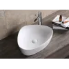 Раковина CR0089 накладная, белая, треугольная 510х410х120 Ceruttispa