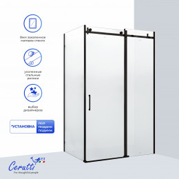 Душевое ограждение Ceruttispa ЧЕЗАС (CEZA'S) 120BF R (120x90x195)
