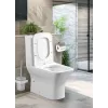 Унитаз ELLEROS напольный безободковый Ceruttispa CT10093 (620х360х800)