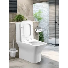 Унитаз ELLEROS напольный безободковый Ceruttispa CT10093 (620х360х800)