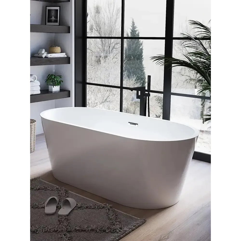 Ванна RESIA150 акриловая отдельностоящая Ceruttispa  (1500x750x580)
