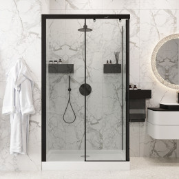 Ограждение MARBELLA 120B L душевое Ceruttispa без поддона (80x120x195)