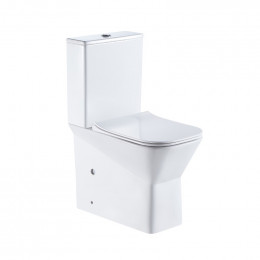 УЦЕНКАУнитаз напольный Ceruttispa ЭЛЛЕРО (ELLERO) CT8458 безободковый (600х360х860)