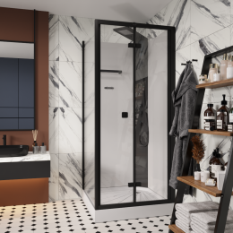 Кабина BELLA901B душевая без крыши Ceruttispa (90x90x215-225)