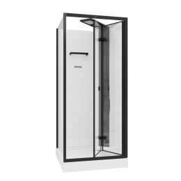 Кабина BELLA901B душевая без крыши Ceruttispa (90x90x215-225)