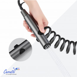 Душевая стойка Ceruttispa АЛЬФИО (ALFIO) цвет графит