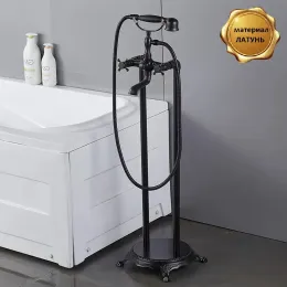Смеситель напольный BOCH MANN ВИКО (VICO) B BM9654 из латуни, цвет черный