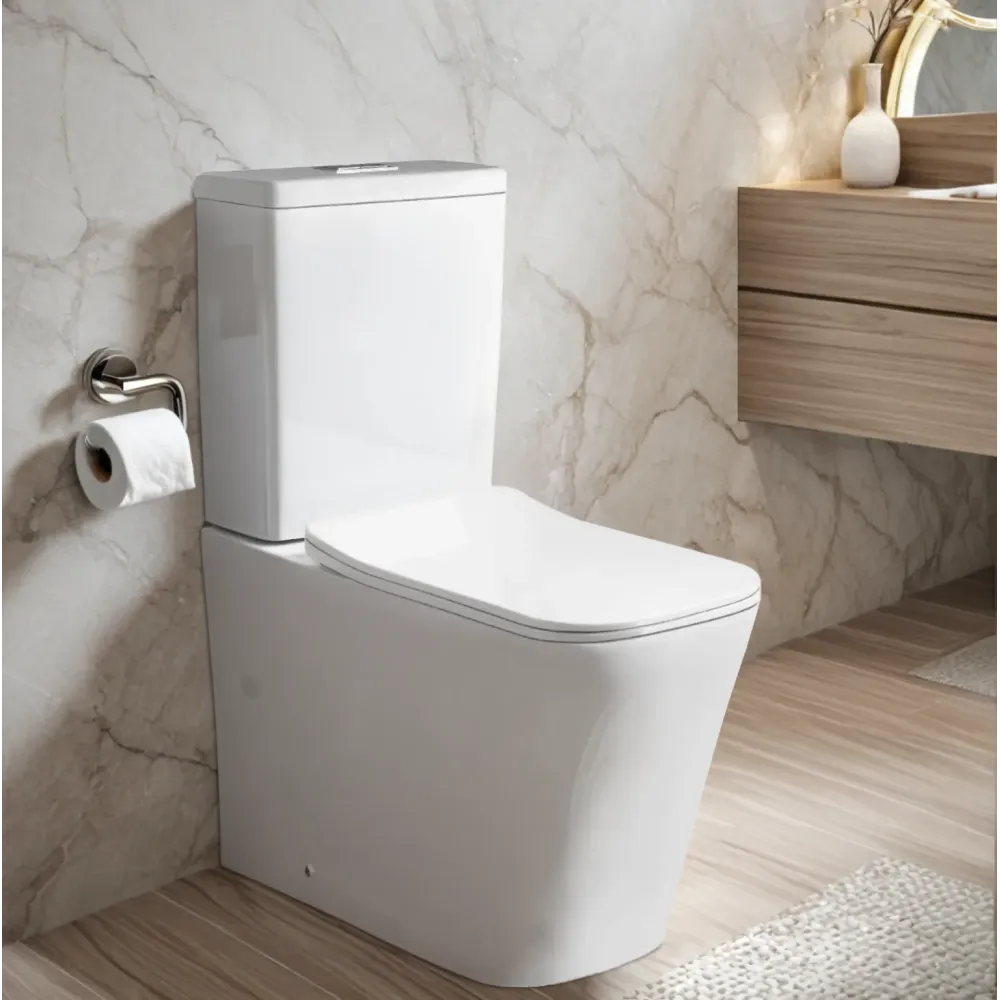 Унитаз MAIELLA напольный безободковый Ceruttispa CT10314(640х360х830) сиденье дюропласт с микролифтом Ceruttispa