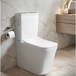 Унитаз MAIELLA напольный безободковый Ceruttispa CT10314(640х360х830) сиденье дюропласт с микролифтом Ceruttispa