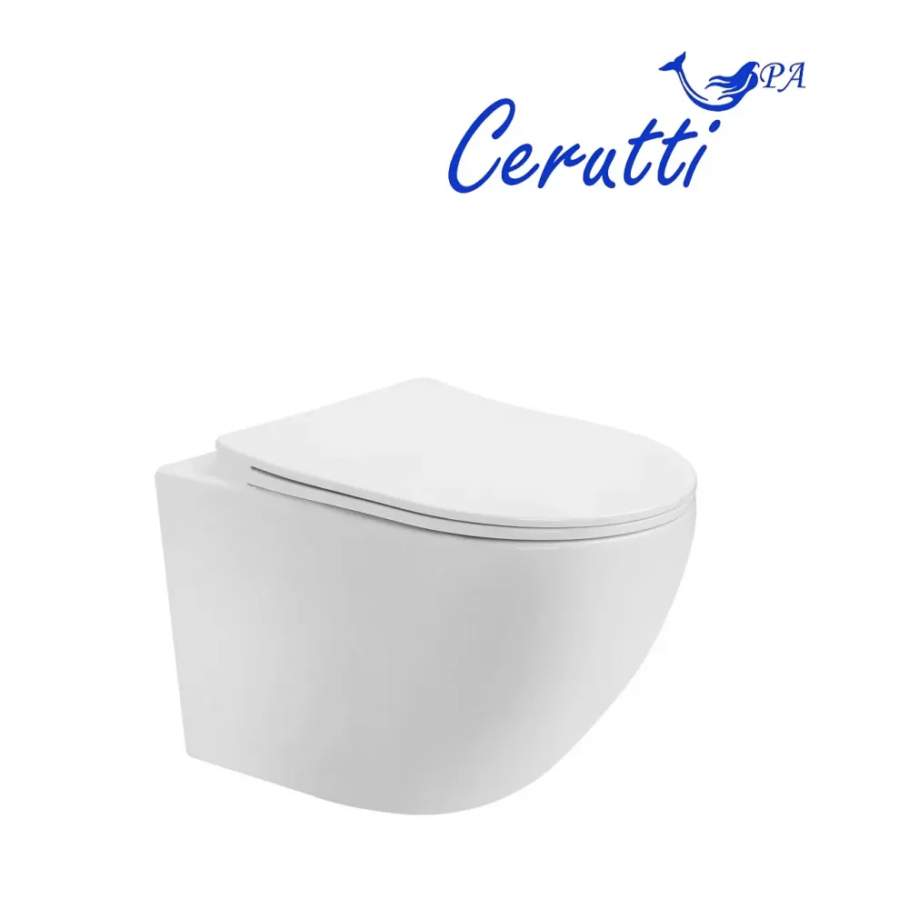 Унитаз ORLTER Aria UF подвесной безободковый Ceruttispa CT10572 (490х360х370)