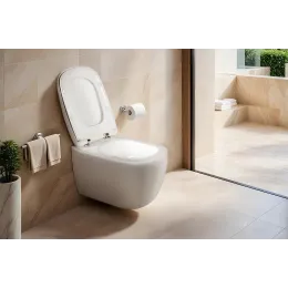 Унитаз ROMINA Aria Tornado подвесной безободковый со смывом торнадо Ceruttispa CT10613 (520х345х365)