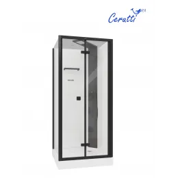 Кабина BELLA90B душевая без крыши Ceruttispa (90x90x215-225)
