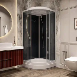 Кабина CM101  душевая PARLY (100х100х215)