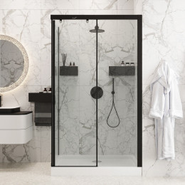 Ограждение MARBELLA 120B R душевое Ceruttispa без поддона (80x120x195)