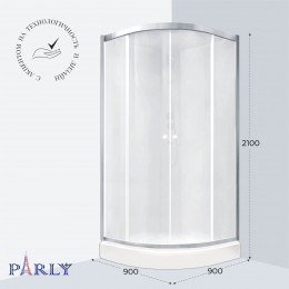 Душевая кабина PARLY BETT 931 (90х90х210)