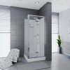 Кабина BELLA901T душевая без крыши Ceruttispa (90x90x215-225)