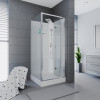 Кабина BELLA901T душевая без крыши Ceruttispa (90x90x215-225)