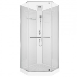 Кабина CHIKA901T душевая без крыши Ceruttispa (90x90x215-225)