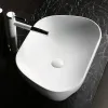 Раковина CR0023 накладная, белая, трапеция 570х400х150 Ceruttispa