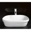 Раковина CR0023 накладная, белая, трапеция 570х400х150 Ceruttispa