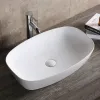 Раковина CR0063 накладная, белая, прямоугольная 600х385х135 Ceruttispa