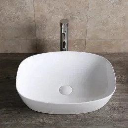 Раковина CR0064 накладная, белая, прямоугольная 510х390х140 Ceruttispa