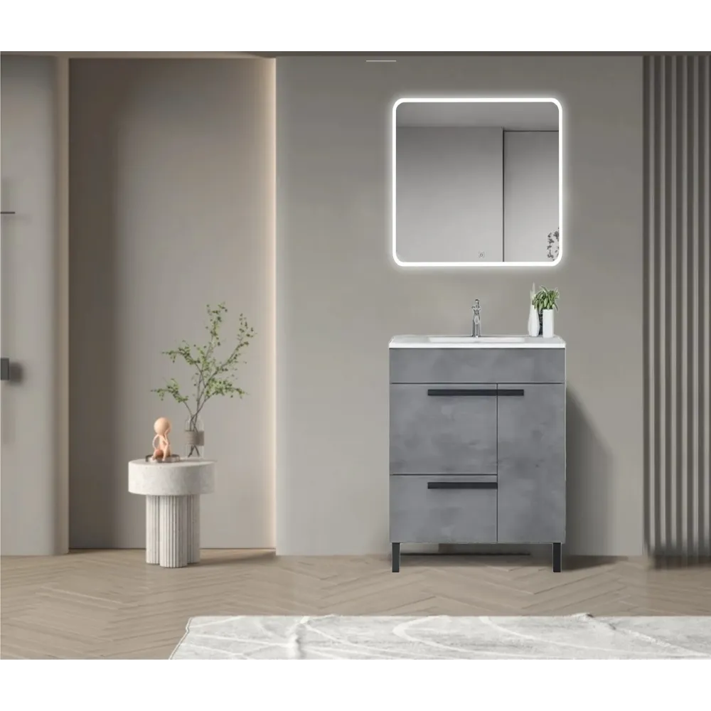 Комплект Тумба Gill60 напольная с раковиной 610х465х740 PARLY Spa