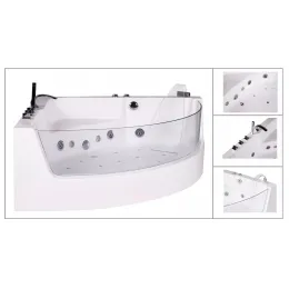 Ванна C-401А акриловая гидромассажная Ceruttispa (1500x1500x580)