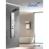 Панель CELIA BR душевая из нержавеющей стали с форсунками Ceruttispa CT10405, цвет нержавеющая сталь матовая