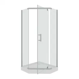 Уголок ZPE911TE душевой PARLY с поддоном (90х90х192)