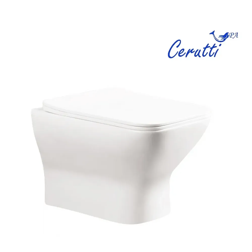 Унитаз ELLEROS Aria UF подвесной безободковый Ceruttispa CT10482 (520x350x360)